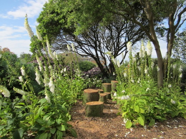 Rustic Landscape by Helen Rose Wilson Garden Design