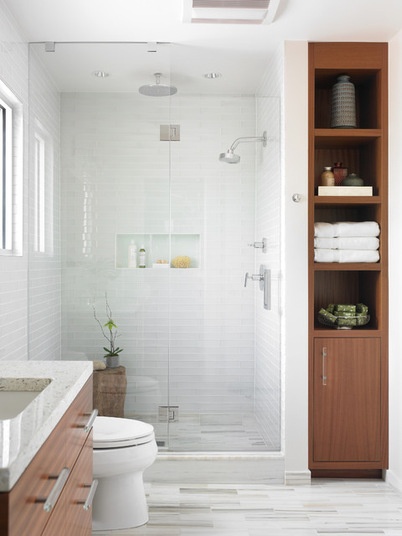 Modern Bathroom by Beth Kooby Design