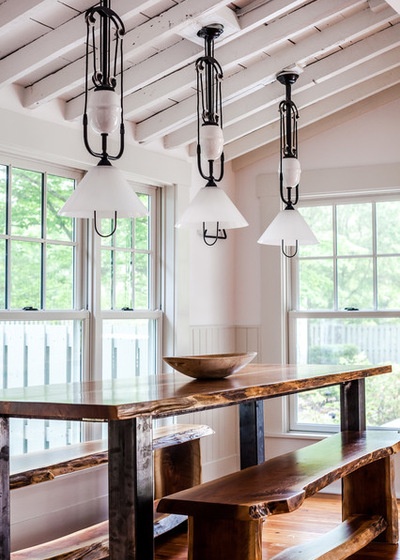 Farmhouse Dining Room by Dandeneau Architecture P.L.L.C.