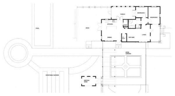 Traditional Floor Plan by Dandeneau Architecture P.L.L.C.