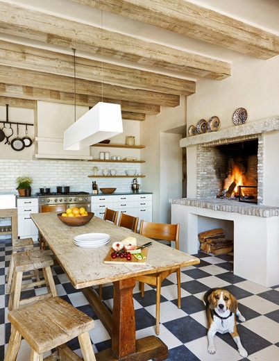 Rustic Kitchen by Don Ziebell