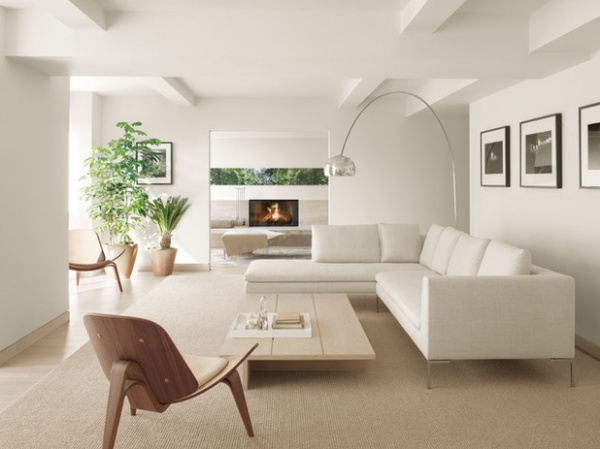 Scandinavian Living Room by Gabellini Sheppard Associates