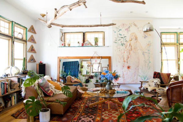 My Houzz: Bohemian Home Inspired by Organic 1970s Design