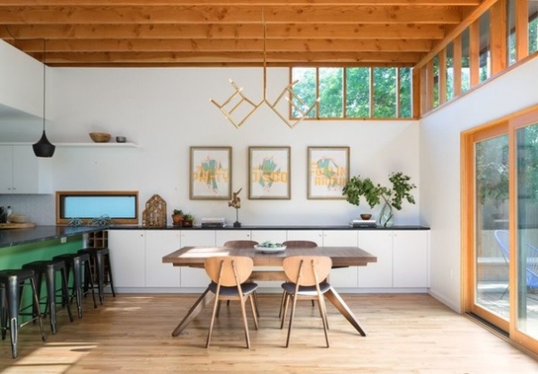 Contemporary Dining Room by Murray Legge Architecture