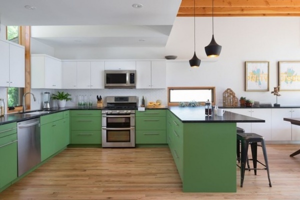 Contemporary Kitchen by Murray Legge Architecture