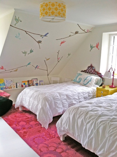 Shabby-chic Style Kids by Dichotomy Interiors