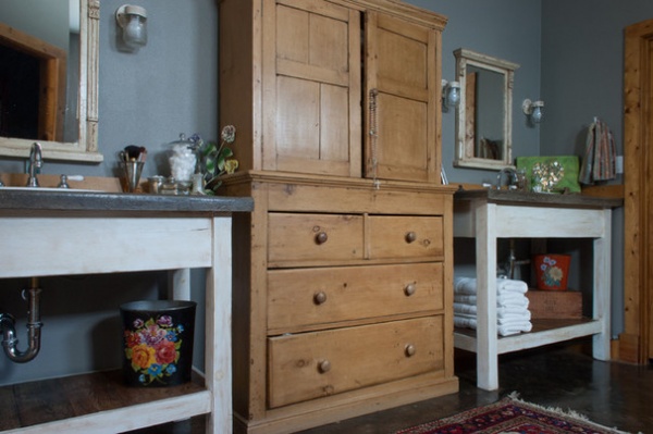 Eclectic Bathroom by Angela Flournoy