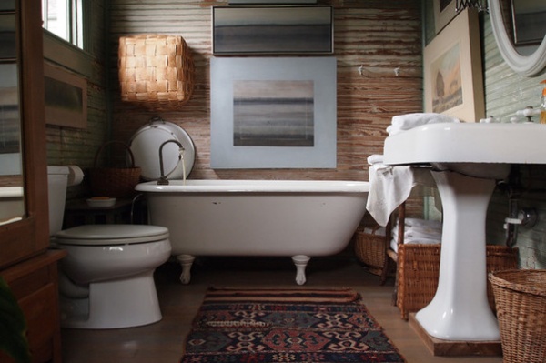 Transitional Bathroom by Kayla Stark