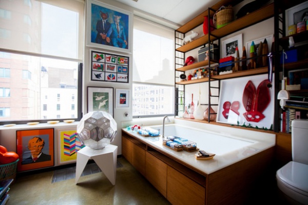 Eclectic Bathroom by Elaine Musiwa