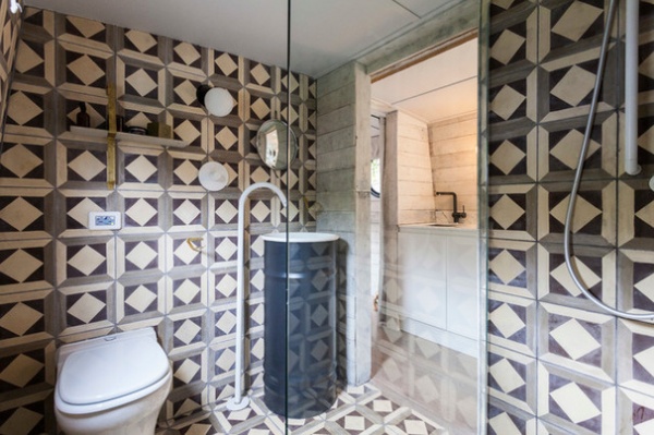 Eclectic Bathroom by Chris Snook