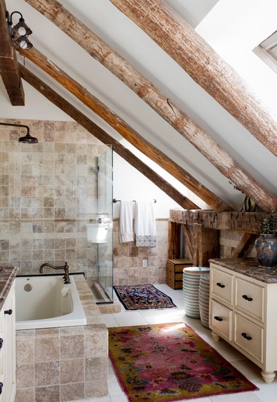 Eclectic Bathroom by Rikki Snyder