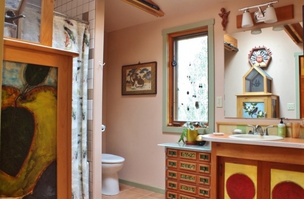 Eclectic Bathroom by Kimberley Bryan