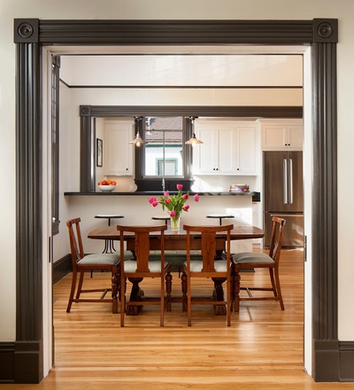 Victorian Dining Room by Thompson Naylor Architects Inc