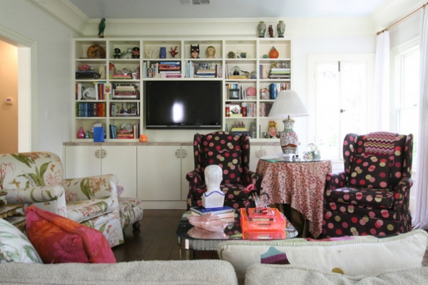 Eclectic Living Room by Michaela Dodd