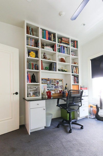 Eclectic Home Office by Michaela Dodd