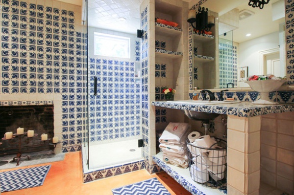 Eclectic Bathroom by Michaela Dodd