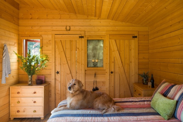 Rustic Bedroom by Keith Anding Architect