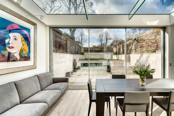 Houzz Tour: Luxe Materials and Glass Give an Old House New Life